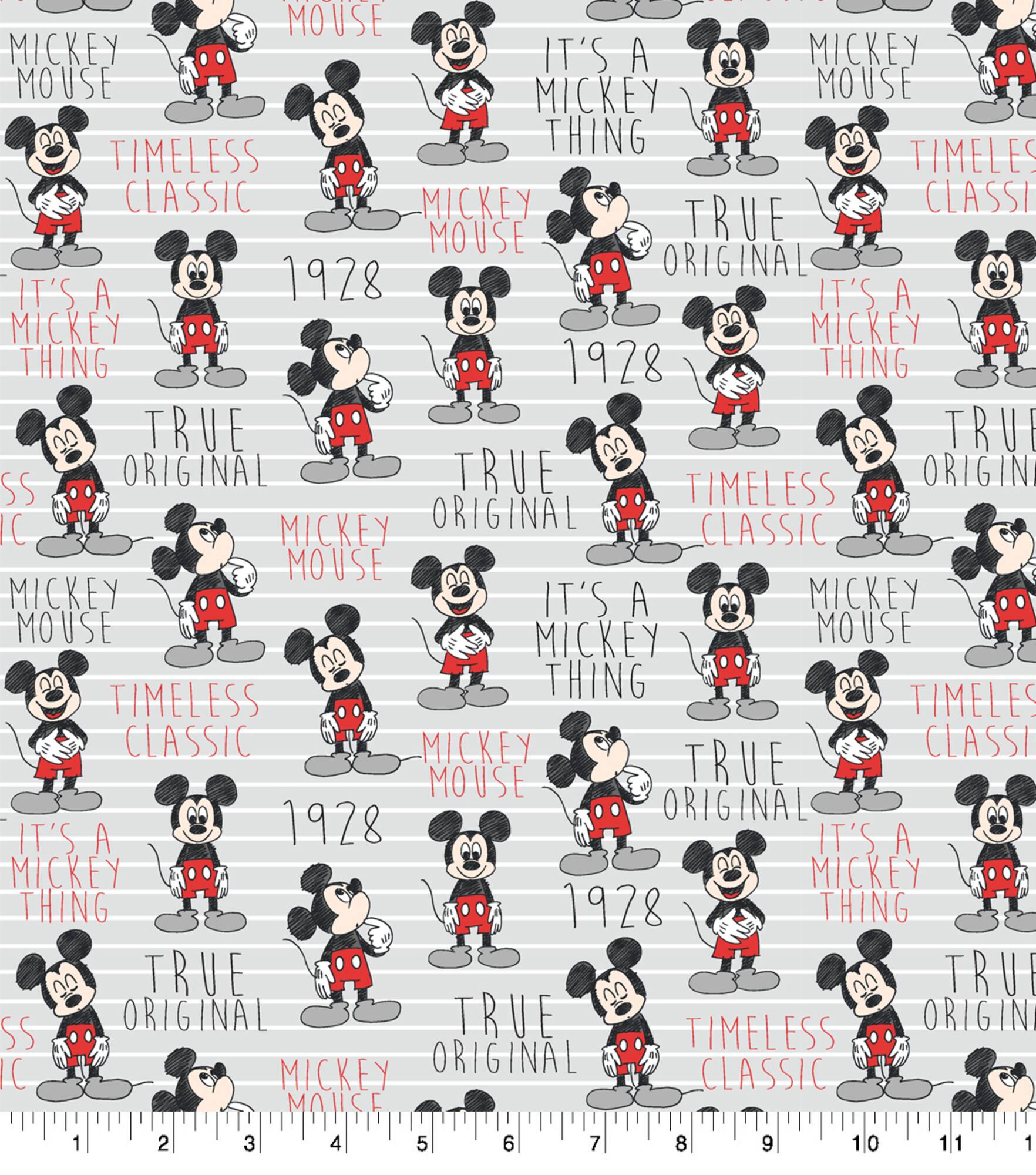 Disney® Mickey Mouse Timeless Classic Cotton Fabric